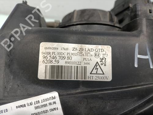 Left headlight PEUGEOT 607 (9D, 9U)  | BP33982623C28  - Image 9