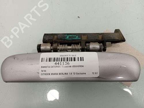 Used Rear left exterior door handle CITROËN XSARA (N1) 1.9 TD (90 hp) 12433497