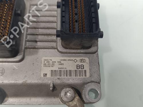 Engine control unit (ECU) OPEL ASTRA H (A04) 1.4 (L48) | BP38310774M57 - Image 2