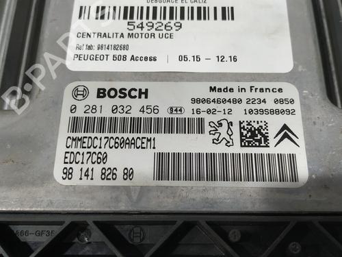 Engine control unit (ECU) PEUGEOT 508 I (8D_) | BP30724287M57 - Image 2