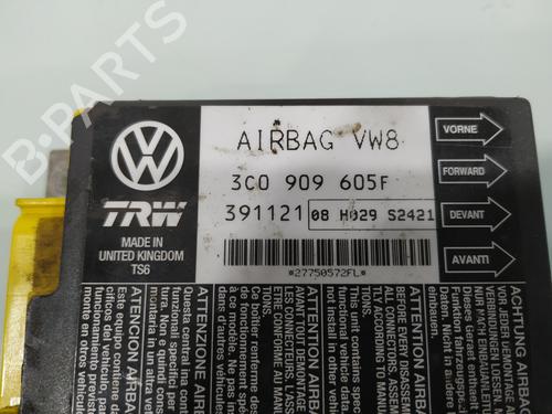 Kollisjonspute styreenhet VW PASSAT B6 (3C2)  | BP24610097M53 