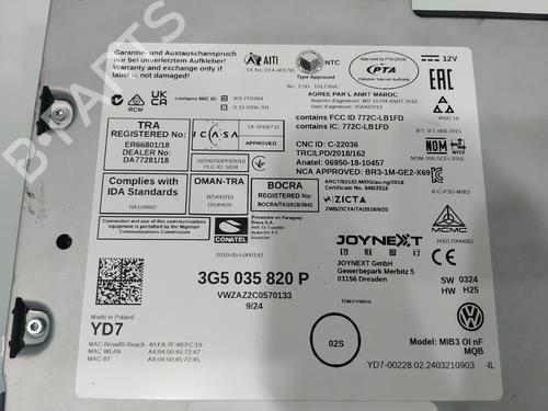 Radio VW T-ROC (A11, D11) | BP30580575E6