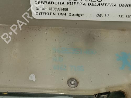 Front right lock CITROËN DS4 (NX_) 1.6 HDi 110 | BP15374953C97