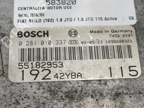 Engine control unit (ECU) FIAT STILO (192_) 1.9 JTD (192_XE1A) | BP36032232M57  - Image 6