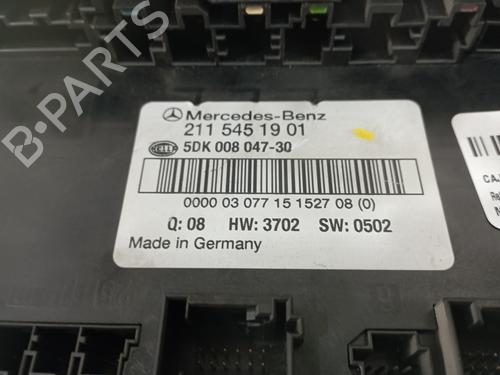 Fuse box MERCEDES-BENZ E-CLASS (W211) E 270 CDI (211.016) | BP29448741E1 