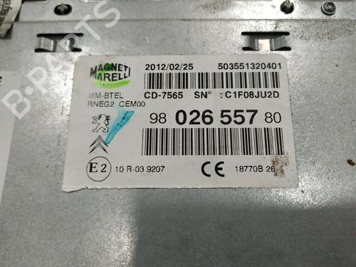 Radio PEUGEOT 508 I (8D_) 2.0 HDi | BP16147382E6 