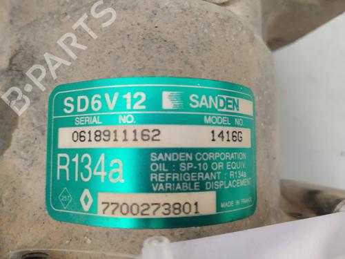 AC compressor RENAULT CLIO II (BB_, CB_)  | BP8098364M34 