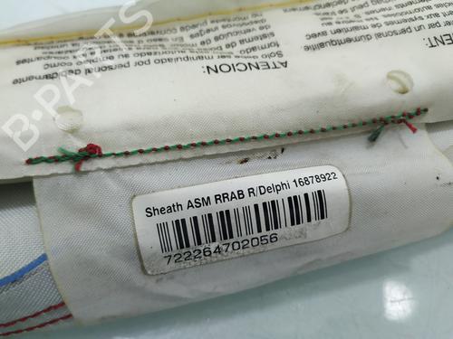 Right curtain airbag SEAT LEON (1P1) 1.9 TDI | BP16297717C12 