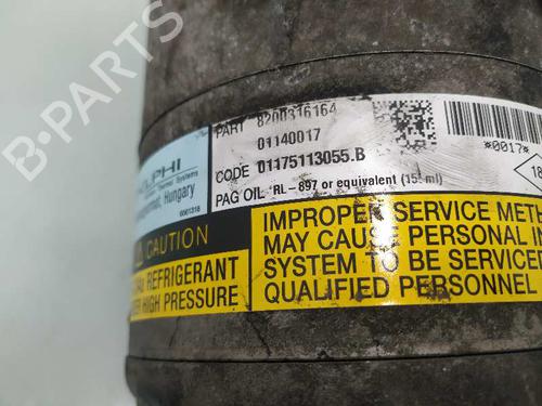 AC compressor NISSAN ALMERA II Hatchback (N16) 1.5 dCi | BP8091865M34 