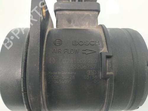 Mass air flow sensor FIAT GRANDE PUNTO (199_) 1.3 D Multijet (199.AXD11, 199.AXD1A, 199.AXD1B,... | BP8089293M95 