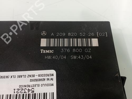 Electronic module MERCEDES-BENZ CLK (C209)  | BP29626613M83 