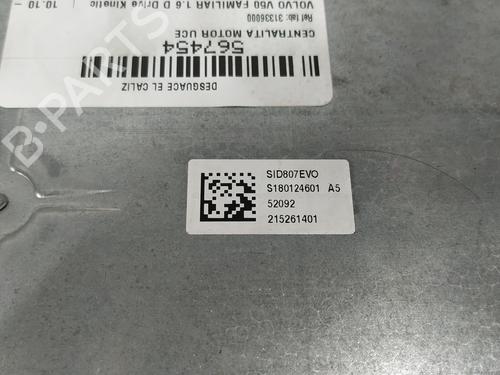 Engine control unit (ECU) VOLVO V50 (545) D2 | BP33037288M57  - Image 6