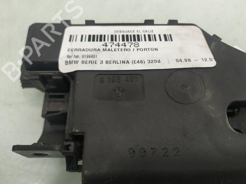 Tailgate lock BMW 3 (E46) 320 d | BP17950230C101 