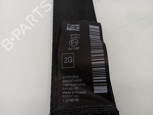 Rear left seatbelt CITROËN C4 CACTUS 1.5 BlueHDi 100 | BP12533337I29 