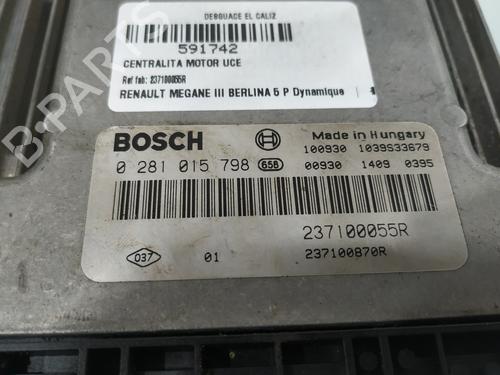Engine control unit (ECU) RENAULT MEGANE III Hatchback (BZ0/1_, B3_) 1.9 dCi (BZ0N, BZ0J) | BP37012291M57 - Image 5