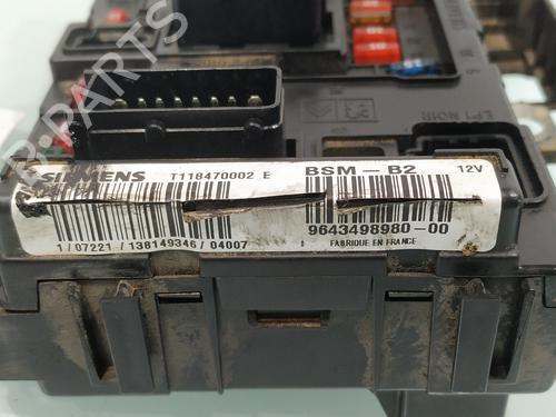 Fuse box PEUGEOT PARTNER MPV (5_, G_)  | BP31571644E1 