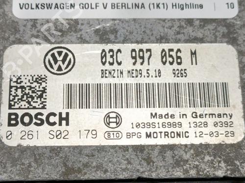 Engine control unit (ECU) VW GOLF V (1K1) | BP36161458M57 - Image 6