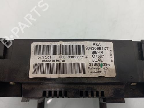 Climate control PEUGEOT 307 (3A/C) 2.0 HDi 110 | BP12433571I5 