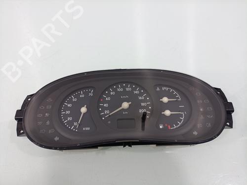 Used Instrument cluster Instrument cluster RENAULT CLIO II (BB_, CB_) 1.9 D (B/CB0E, BB0J) (64 hp) 33982607 33982607