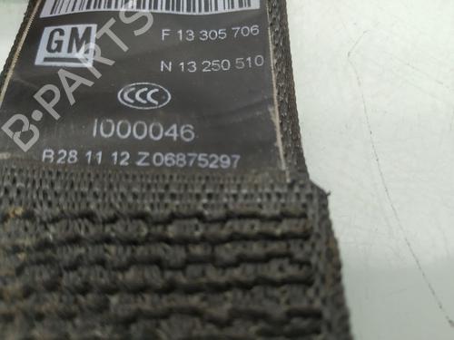 Front right seatbelt OPEL MERIVA B MPV (S10)  | BP17747803I25 