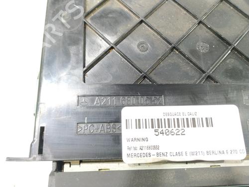 Warning switch MERCEDES-BENZ E-CLASS (W211) E 270 CDI (211.016) | BP29448720I22 