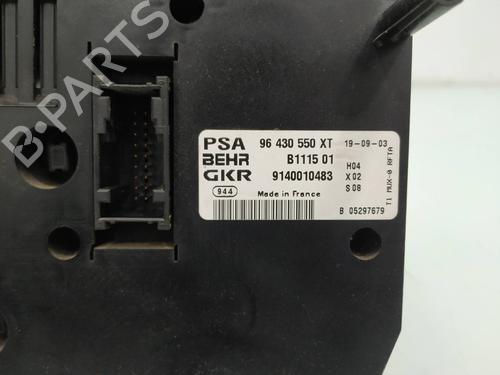 Climate control PEUGEOT 206 Hatchback (2A/C) 1.4 HDi eco 70 | BP8084368I5 