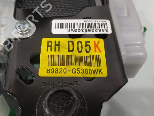 Pas bezpieczeństwa tylny prawy KIA NIRO I (DE) 1.6 GDI Plug-in Hybrid | BP30724456I28