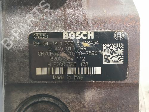 Injection pump RENAULT SCÉNIC II (JM0/1_)  | BP30511202M78 