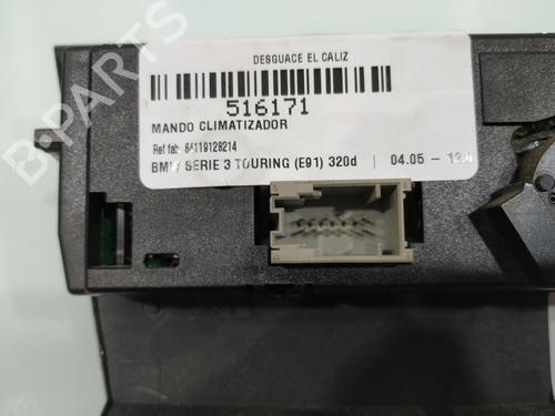 Climate control BMW 3 Touring (E91) 320 d | BP26275075I5 