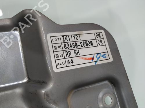 Rear right window mechanism HYUNDAI SANTA FÉ I (SM) 2.0 CRDi | BP26282410C25 