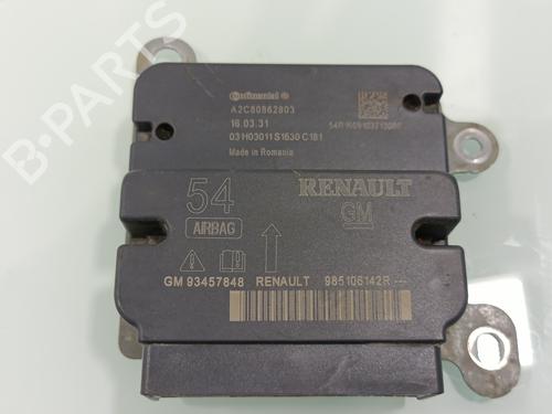 Used ECU airbags ECU airbags OPEL VIVARO B Bus (X82) [2014-2019] 34607268 34607268