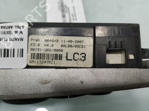 Climate control OPEL ASTRA H GTC (A04)  | BP20149611I5 