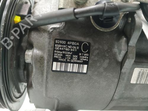 AC compressor NISSAN QASHQAI II SUV (J11, J11_) 1.6 DIG-T | BP22798399M34 