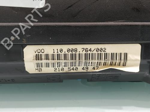 Instrument cluster MERCEDES-BENZ E-CLASS (W210) E 230 (210.037) | BP31269029C47 