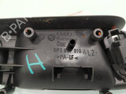 Front left interior door handle AUDI A3 (8P1)  | BP10625918I13 