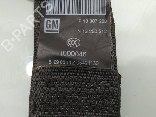 Rear right seatbelt OPEL MERIVA B MPV (S10)  | BP10938454I28 