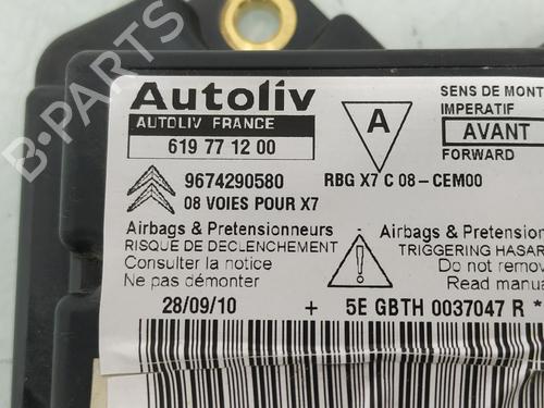 ECU airbags CITROËN C5 III (RD_)  | BP19695355M53 