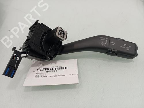 Used Steering column stalk SKODA SUPERB II Estate (3T5) 2.0 TDI 16V (140 hp) 15824387