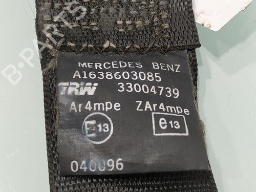 Front right seatbelt MERCEDES-BENZ M-CLASS (W163)  | BP27693980I25 