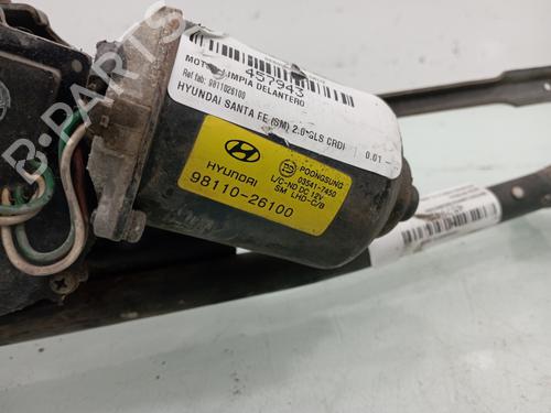 Front wiper motor HYUNDAI SANTA FÉ I (SM) 2.0 CRDi | BP15289834M29 