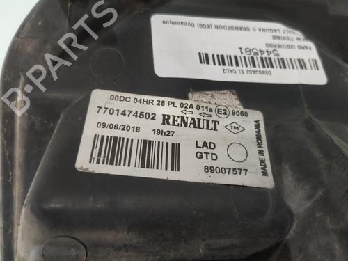 Left headlight RENAULT LAGUNA II Grandtour (KG0/1_)  | BP29850698C28
