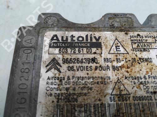 ECU airbags CITROËN C4 I (LC_)  | BP8095276M53 