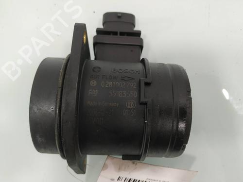 Used Mass air flow sensor FIAT DOBLO Box Body/MPV (223_) 1.3 D Multijet (75 hp) 10393892
