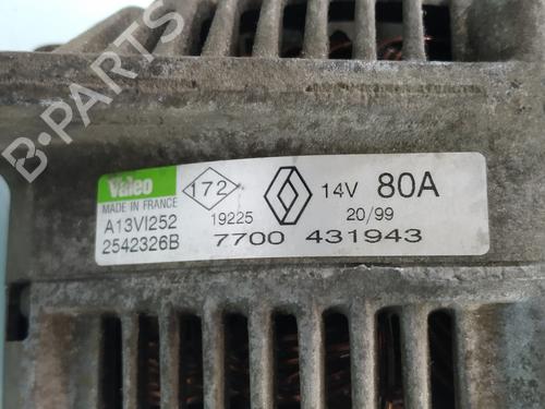 Alternator RENAULT MEGANE I (BA0/1_) 1.9 dTi (BA1U) | BP29869510M7