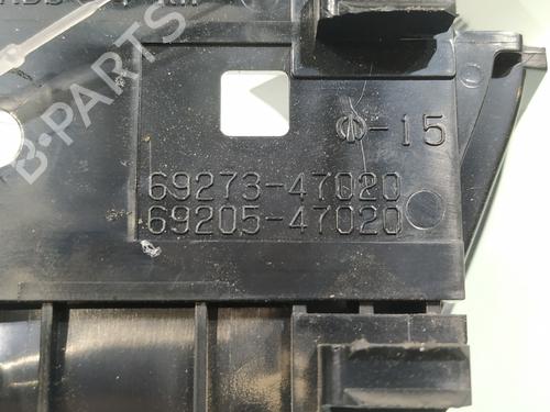 Rear right interior door handle TOYOTA PRIUS Liftback (_W2_) 1.5 Hybrid (NHW20_, NHW20R) | BP27222673I16 