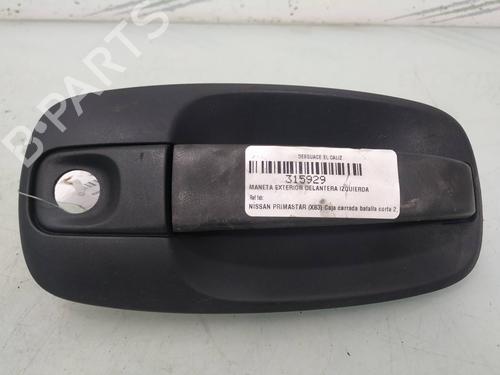 Used Front left exterior door handle NISSAN PRIMASTAR Van (X83) 1.9 dCi 100 (100 hp) 8098852