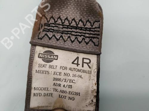 Rear right seatbelt NISSAN X-TRAIL I (T30) 2.2 Di 4x4 | BP10747753I28