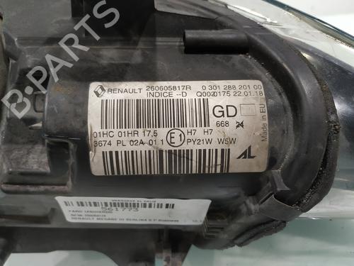 Left headlight RENAULT MEGANE III Hatchback (BZ0/1_, B3_) 1.5 dCi (BZ1G, BZ1W, BZ0R) | BP31828378C28 