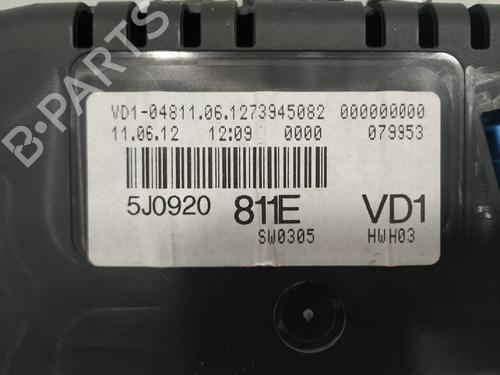 Instrument cluster SKODA FABIA II (542) 1.4 TDI | BP10196145C47 