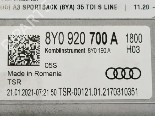 Instrument cluster AUDI A3 Sportback (8YA, 8YF) 35 TDI | BP33440659C47 - Image 9